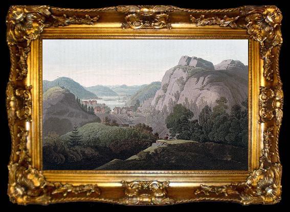 framed  John William Edy View of the River Nid, ta009-2